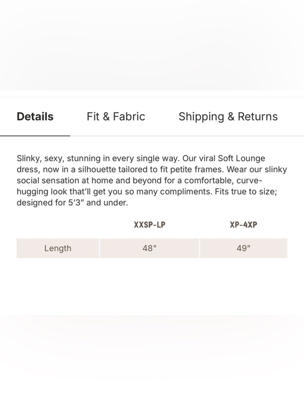 Skims Soft Lounge Slip Dress Ribbed In Onyx , MP - Picture 5 of 12